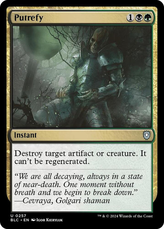Putrefy [Commander: Bloomburrow] 257