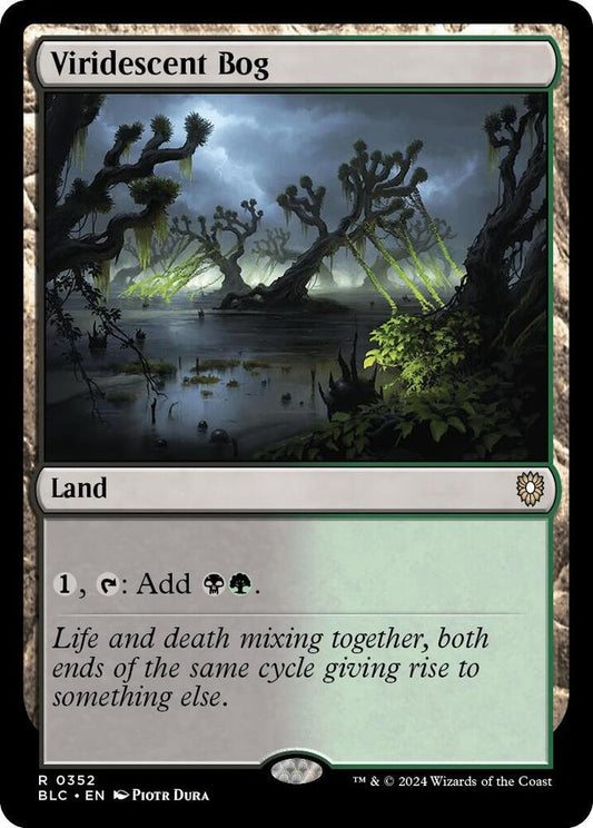 Viridescent Bog [Commander: Bloomburrow] 352