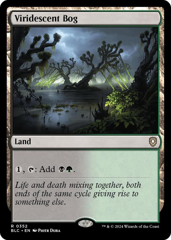 Viridescent Bog [Commander: Bloomburrow] 352