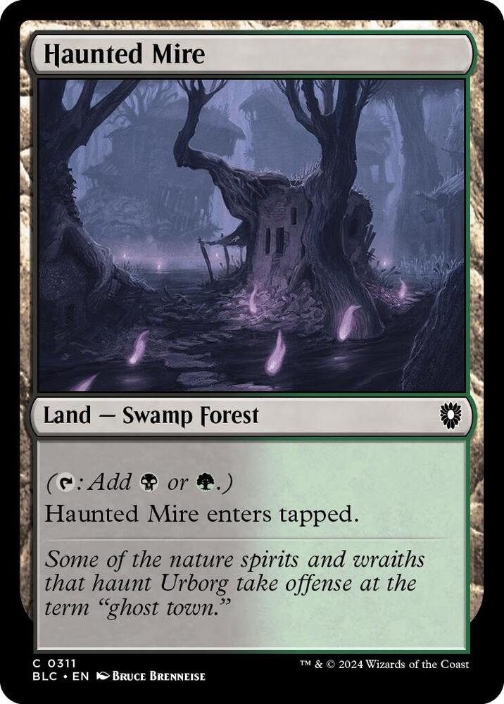 Haunted Mire [Commander: Bloomburrow] 311