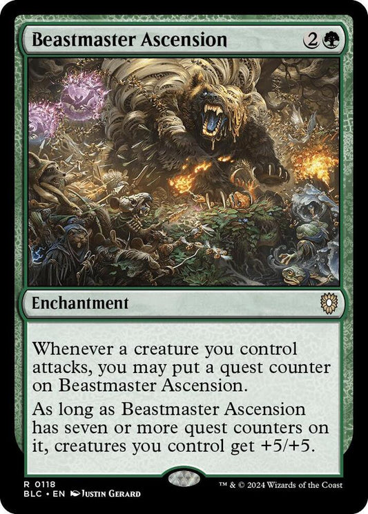 Beastmaster Ascension [Commander: Bloomburrow] 118