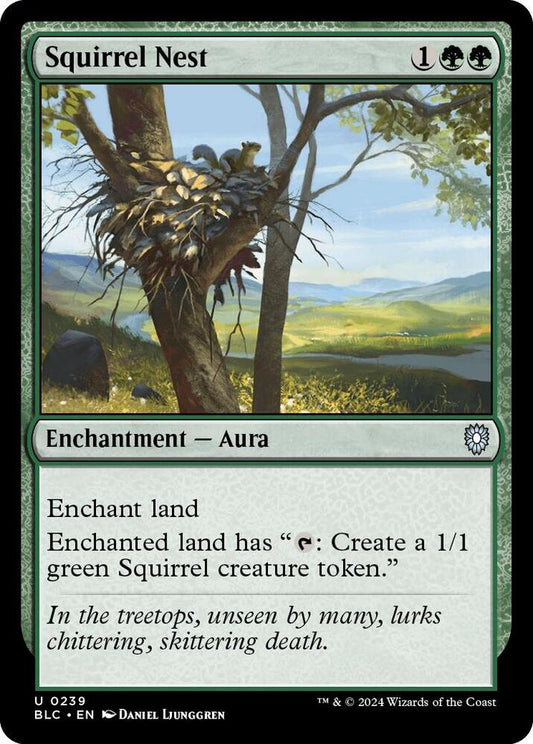 Squirrel Nest [Commander: Bloomburrow] 239
