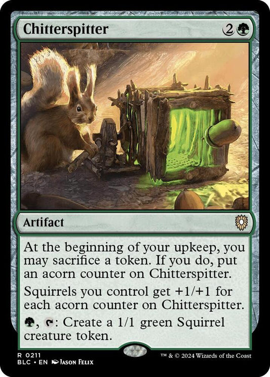 Chitterspitter [Commander: Bloomburrow] 211