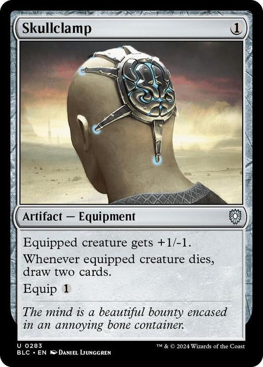Skullclamp [Commander: Bloomburrow] 283