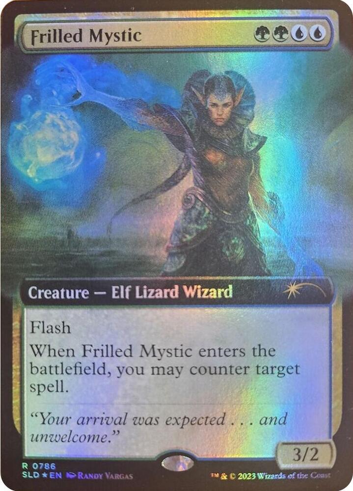 Frilled Mystic (Extended Art) [Secret Lair Drop Series] 786
