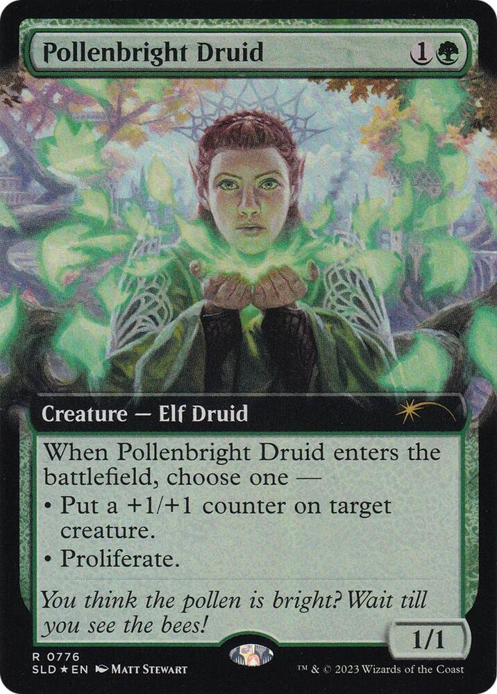 Pollenbright Druid (Extended Art) [Secret Lair Drop Series] 776