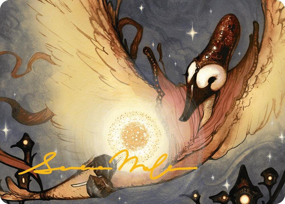 Salvation Swan Art Card (Gold-Stamped Signature) [Art Series: Bloomburrow] 38