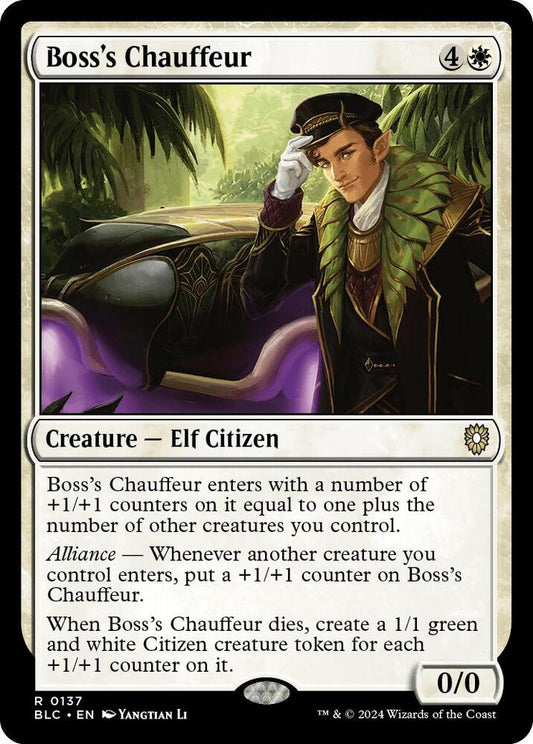 Boss's Chauffeur [Commander: Bloomburrow] 137