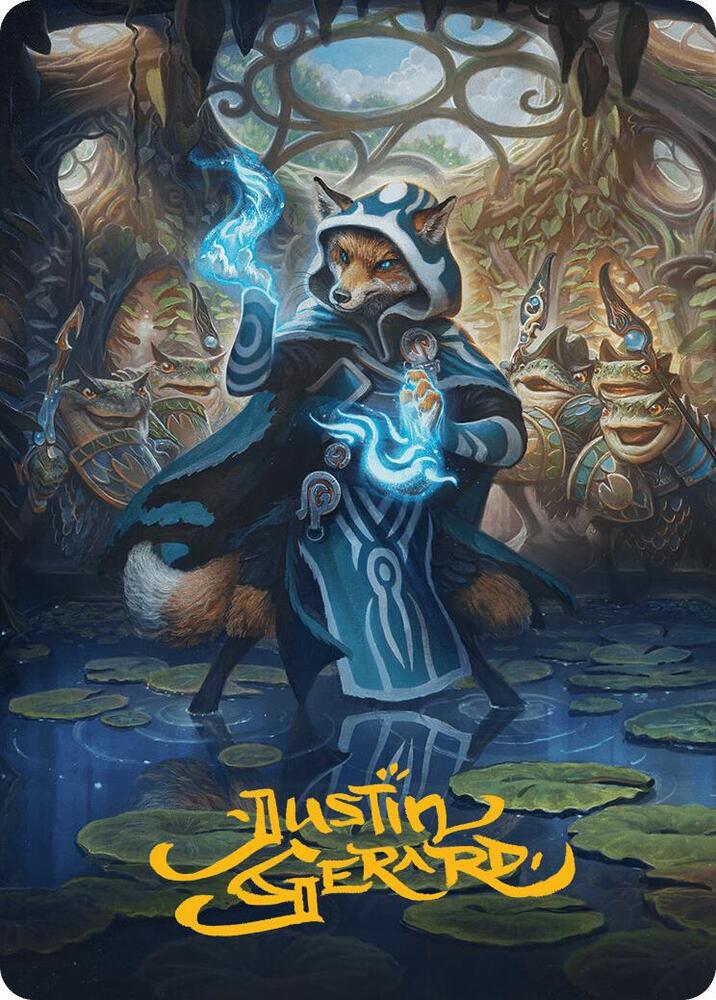 Jace, the Mind Sculptor Art Card (Gold-Stamped Signature) [Art Series: Bloomburrow] 49