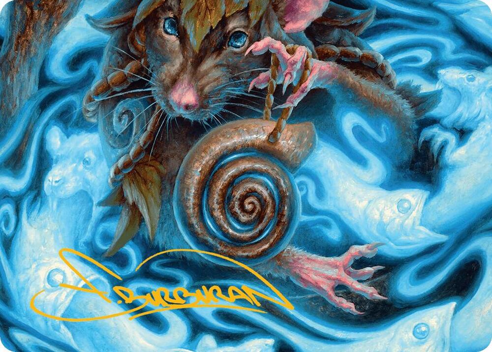 Mind Spiral Art Card (Gold-Stamped Signature) [Art Series: Bloomburrow] 8