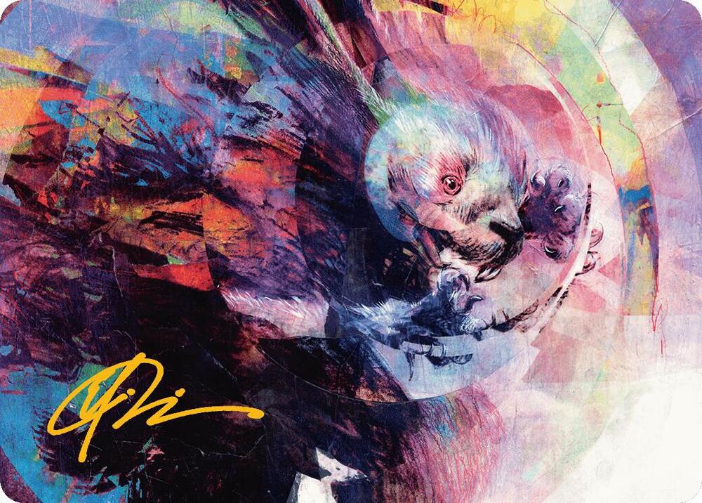 Psychic Whorl Art Card (Gold-Stamped Signature) [Art Series: Bloomburrow] 15