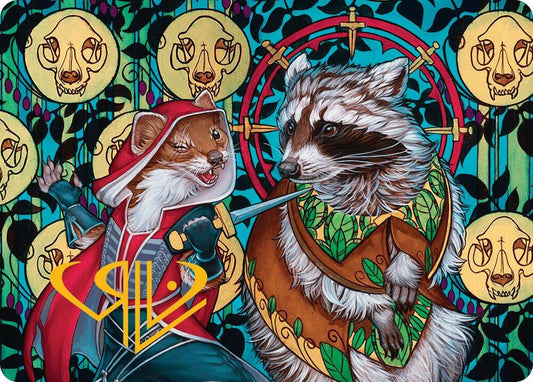 Ruthless Negotiation Art Card (Gold-Stamped Signature) [Art Series: Bloomburrow] 16