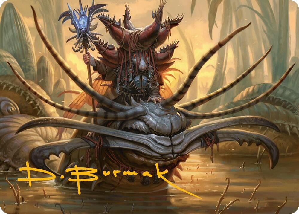 Wick's Patrol Art Card (Gold-Stamped Signature) [Art Series: Bloomburrow] 18