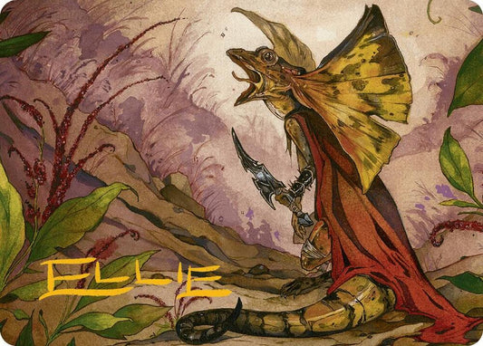 Hired Claw Art Card (Gold-Stamped Signature) [Art Series: Bloomburrow] 39