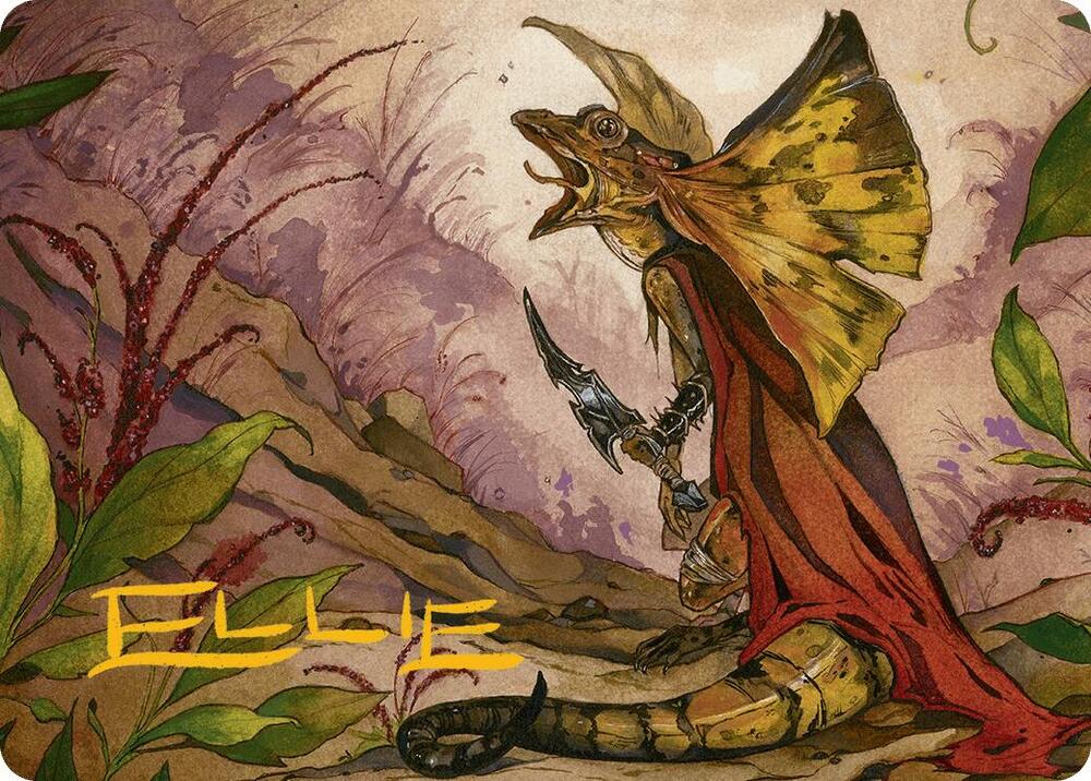 Hired Claw Art Card (Gold-Stamped Signature) [Art Series: Bloomburrow] 39