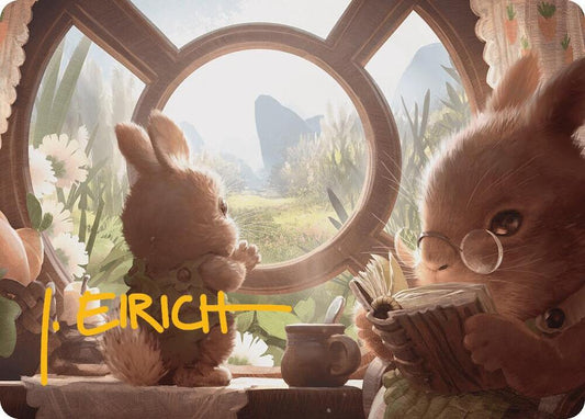 Farseek Art Card (Gold-Stamped Signature) [Art Series: Bloomburrow] 35