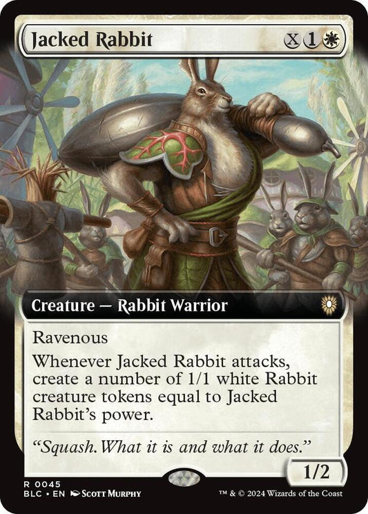 Jacked Rabbit (Extended Art) [Commander: Bloomburrow] 45