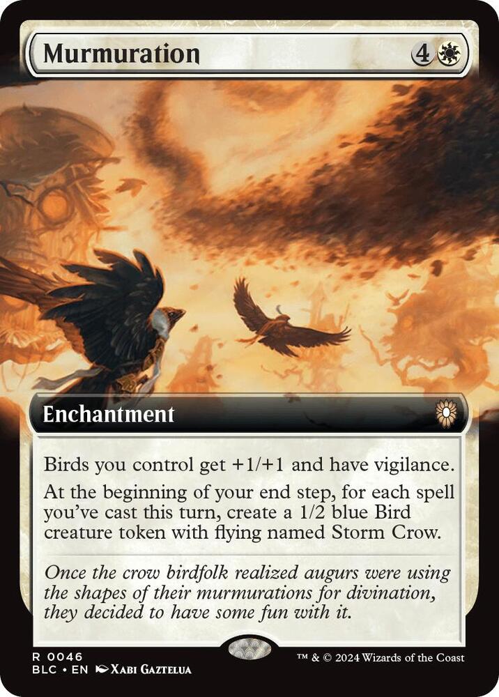 Murmuration (Extended Art) [Commander: Bloomburrow] 46