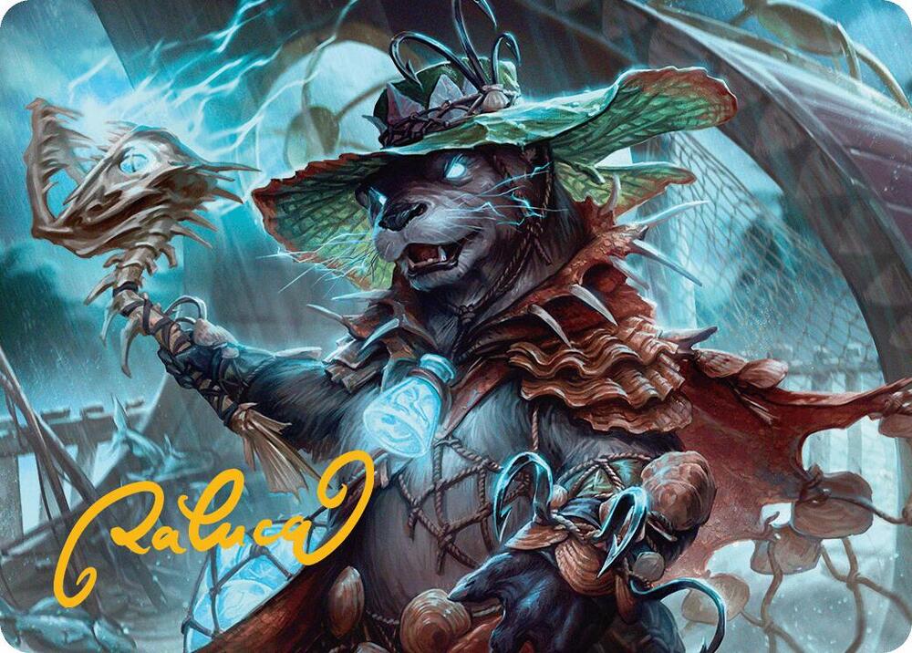 Tempest Angler Art Card (Gold-Stamped Signature) [Art Series: Bloomburrow] 30