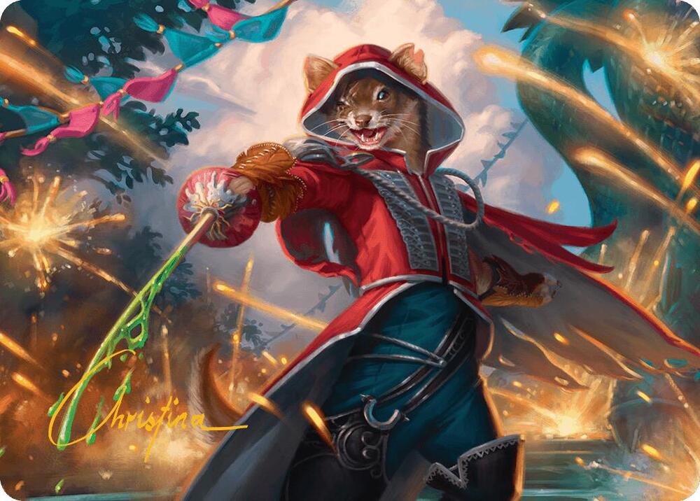 The Infamous Cruelclaw Art Card (Gold-Stamped Signature) [Art Series: Bloomburrow] 28