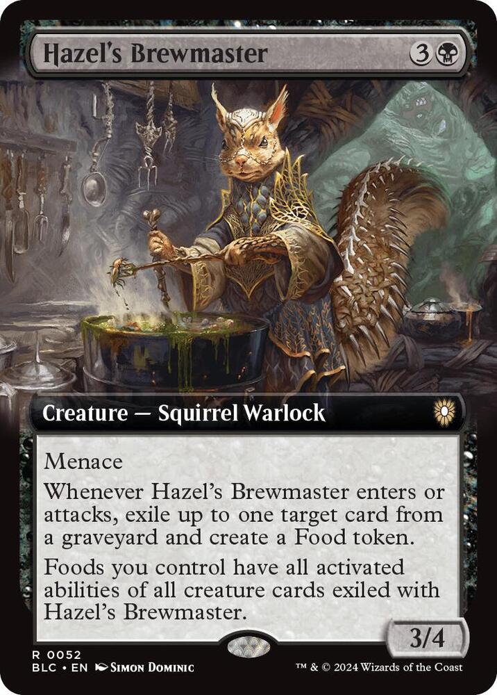 Hazel's Brewmaster (Extended Art) [Commander: Bloomburrow] 52