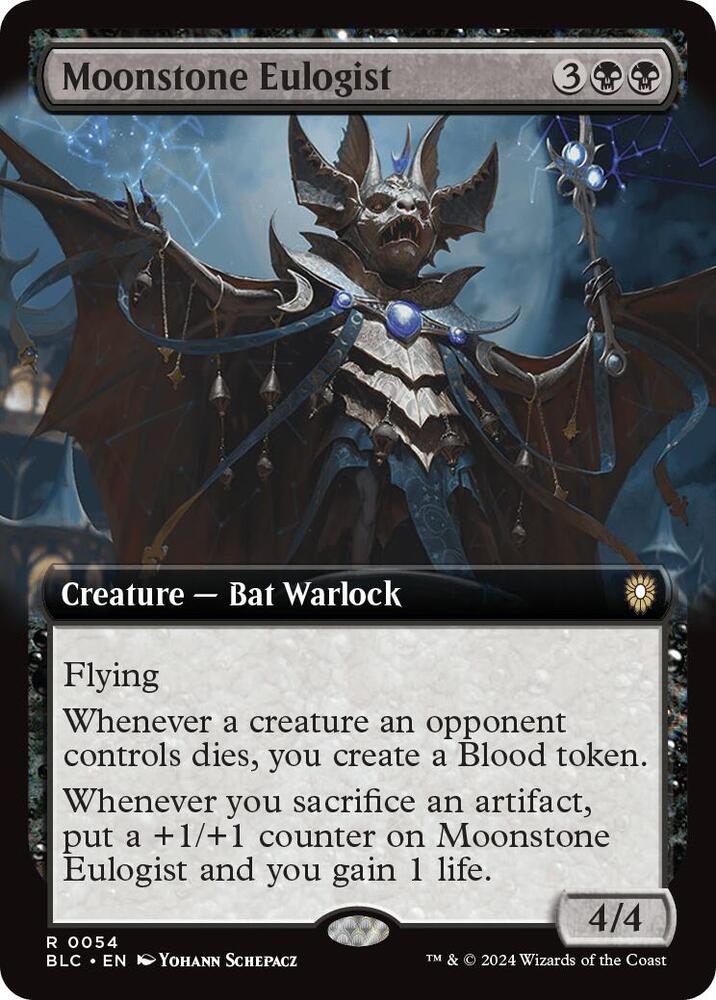 Moonstone Eulogist (Extended Art) [Commander: Bloomburrow] 54