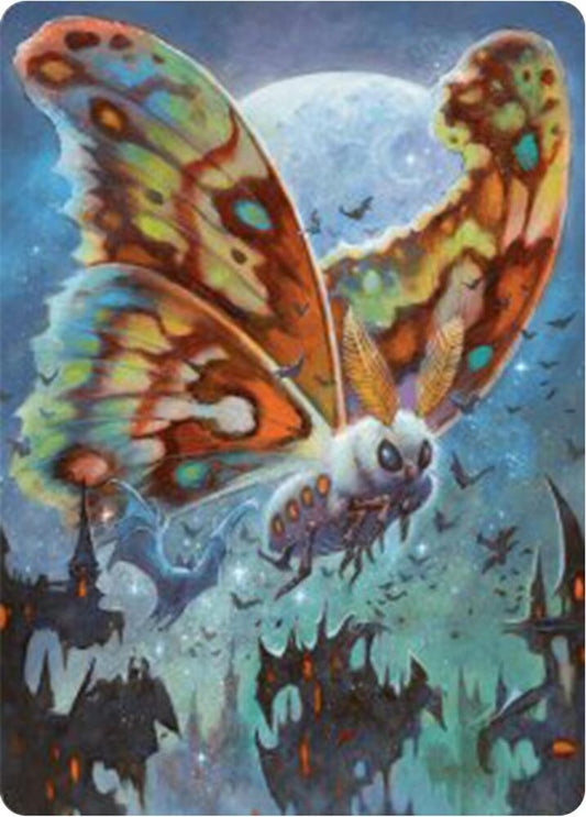 Luminous Broodmoth Art Card [Art Series: Bloomburrow] 48
