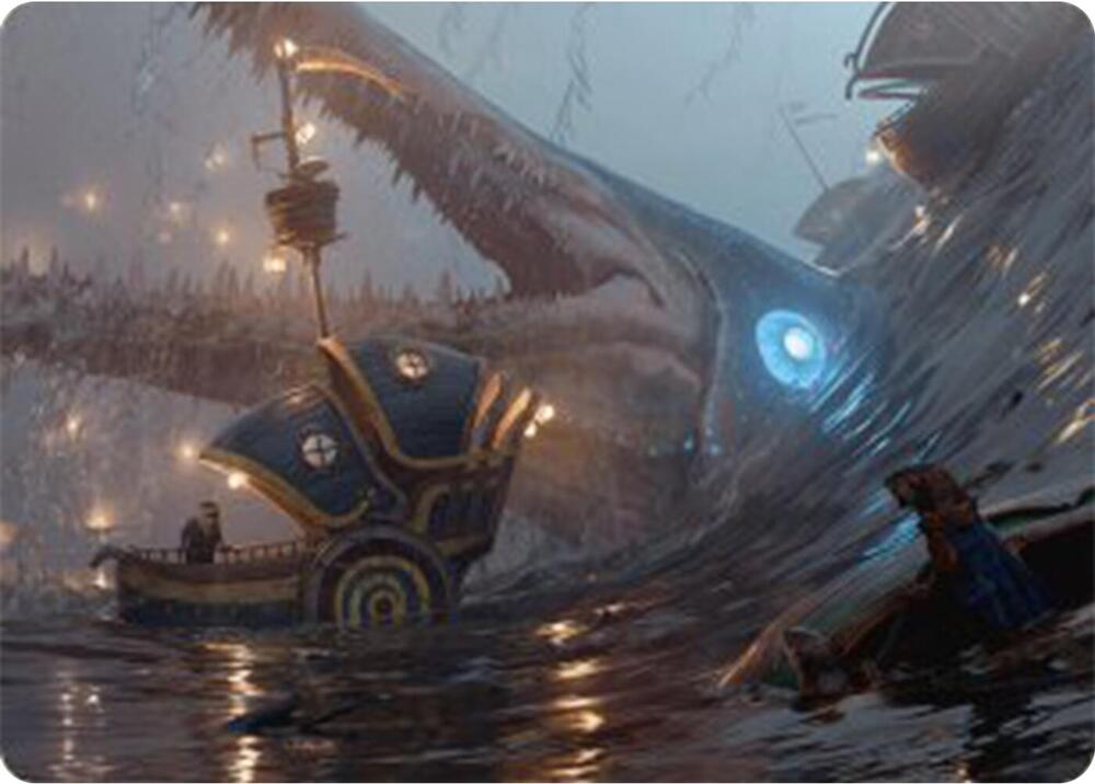 Eluge, the Shoreless Sea Art Card [Art Series: Bloomburrow] 6