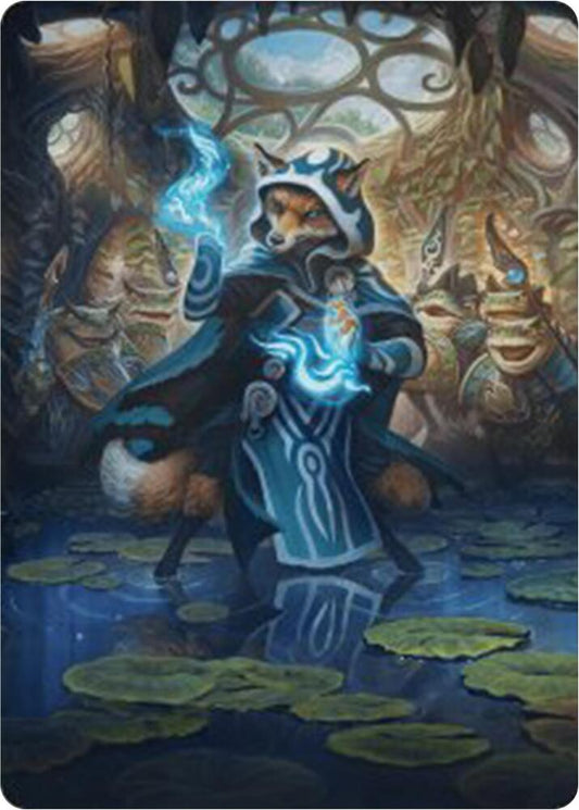 Jace, the Mind Sculptor Art Card [Art Series: Bloomburrow] 49