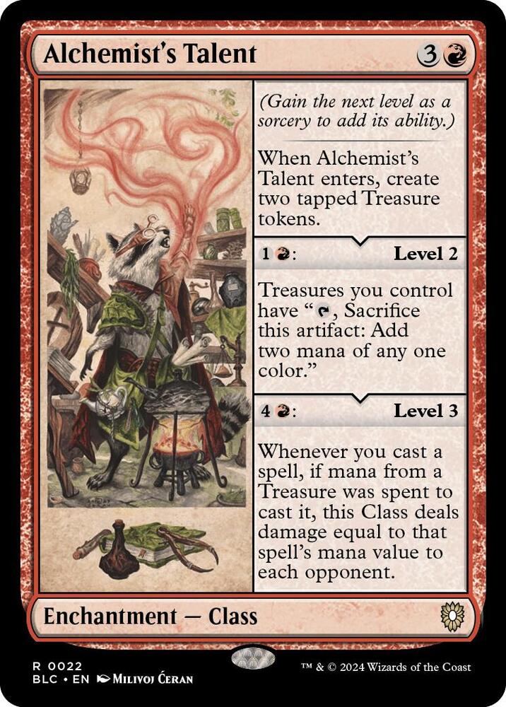 Alchemist's Talent [Commander: Bloomburrow] 22