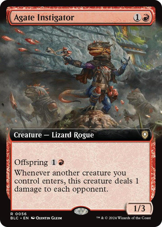 Agate Instigator (Extended Art) [Commander: Bloomburrow] 56