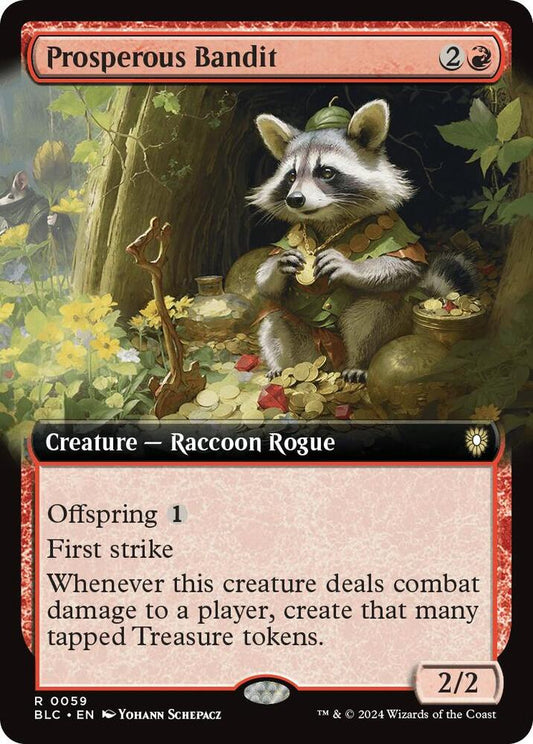 Prosperous Bandit (Extended Art) [Commander: Bloomburrow] 59