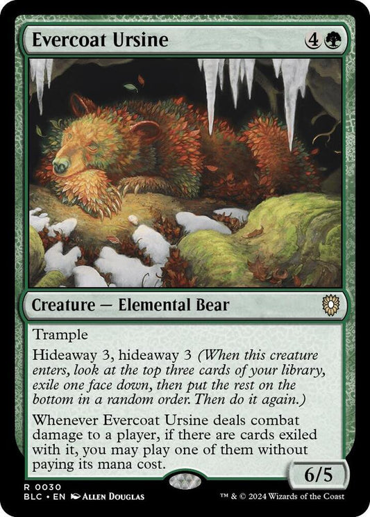 Evercoat Ursine [Commander: Bloomburrow] 30