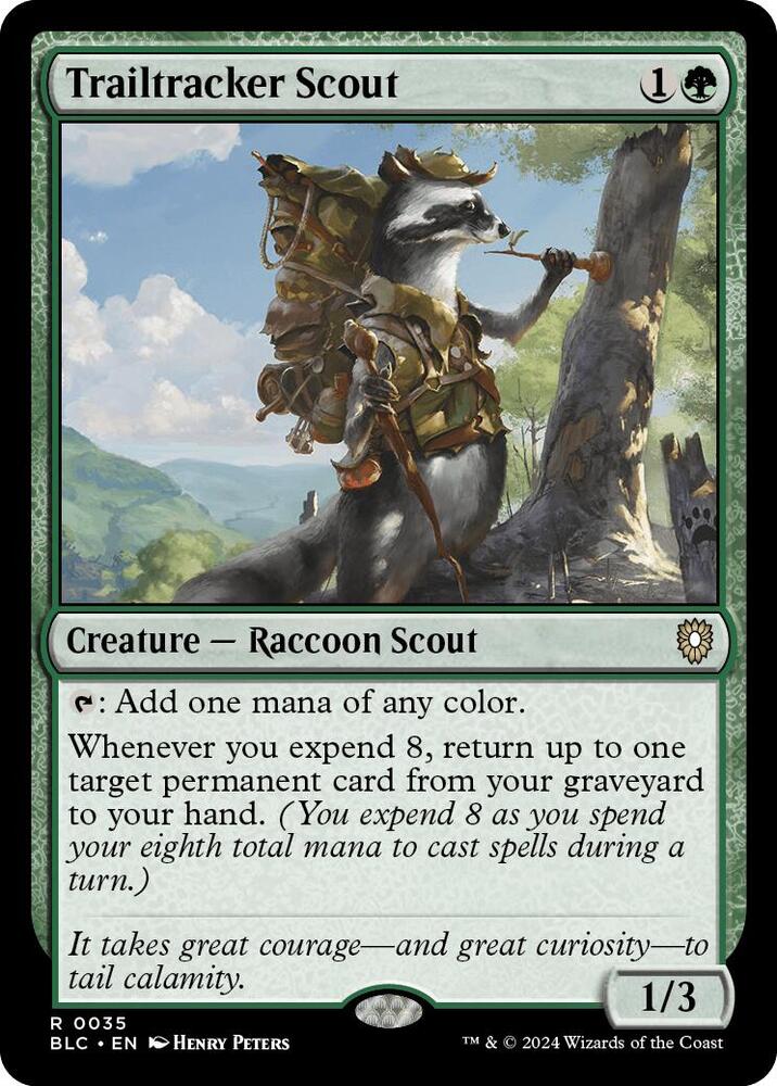 Trailtracker Scout [Commander: Bloomburrow] 35