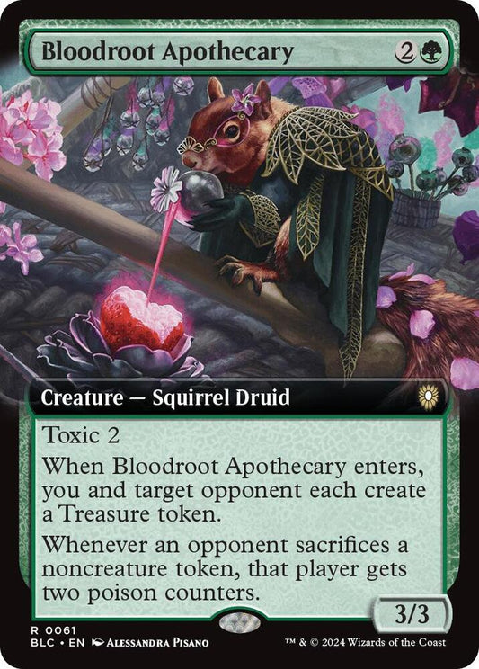Bloodroot Apothecary (Extended Art) [Commander: Bloomburrow] 61
