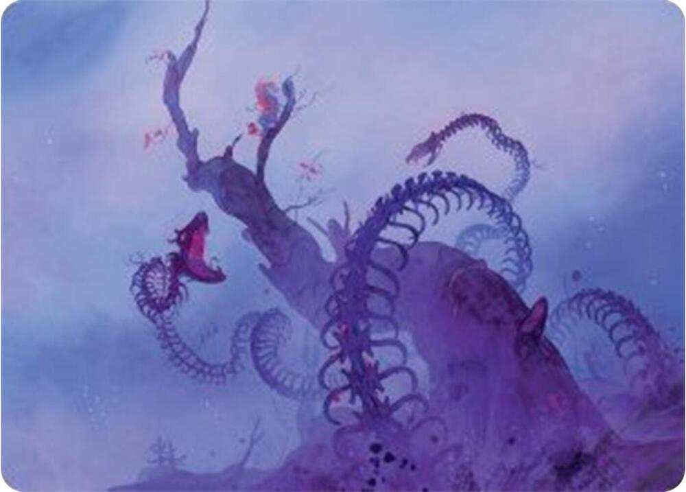 Coiling Rebirth Art Card [Art Series: Bloomburrow] 44