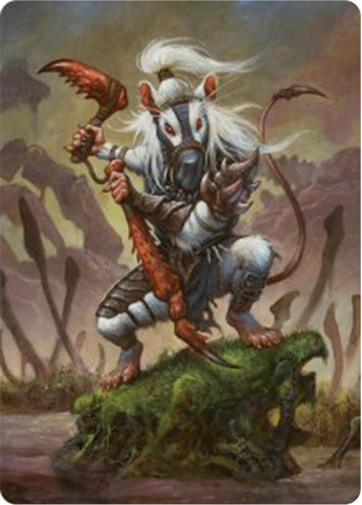 Ink-Eyes, Servant of Oni Art Card [Art Series: Bloomburrow] 50