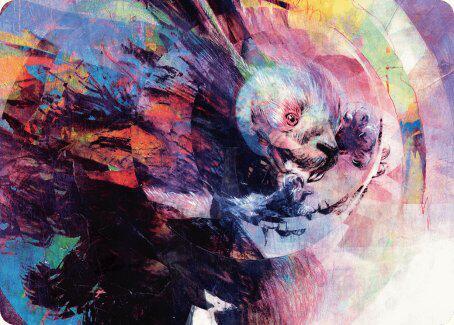 Psychic Whorl Art Card [Art Series: Bloomburrow] 15