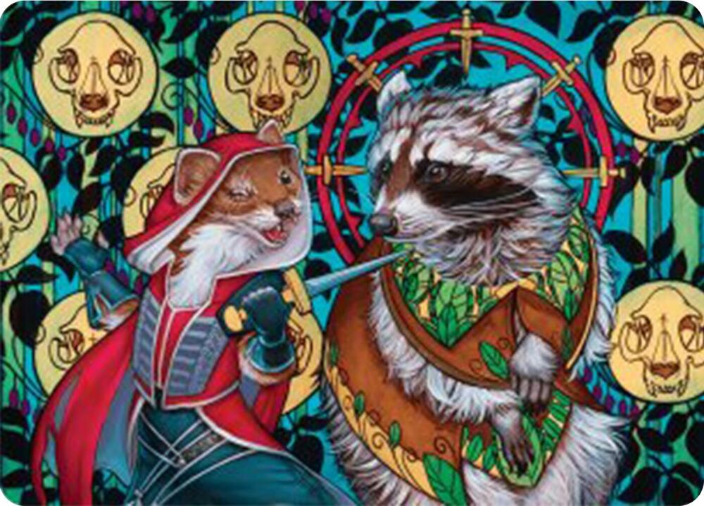 Ruthless Negotiation Art Card [Art Series: Bloomburrow] 16