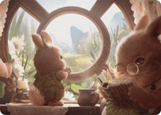 Farseek Art Card [Art Series: Bloomburrow] 35