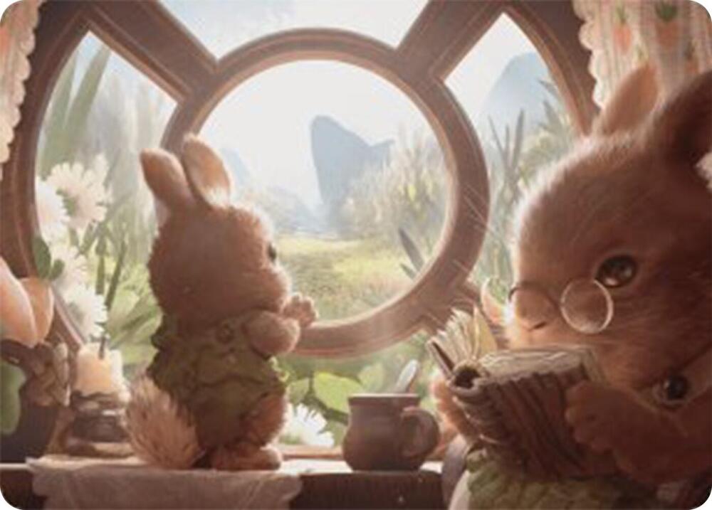 Farseek Art Card [Art Series: Bloomburrow] 35