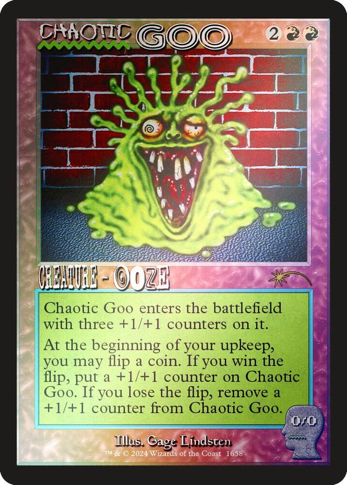 Chaotic Goo (Rainbow Foil) [Secret Lair Drop Series] 1658