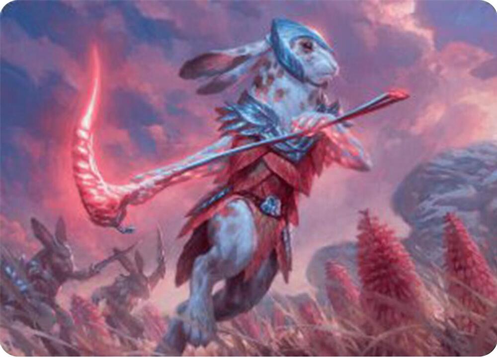 Baylen, the Haymaker Art Card [Art Series: Bloomburrow] 25