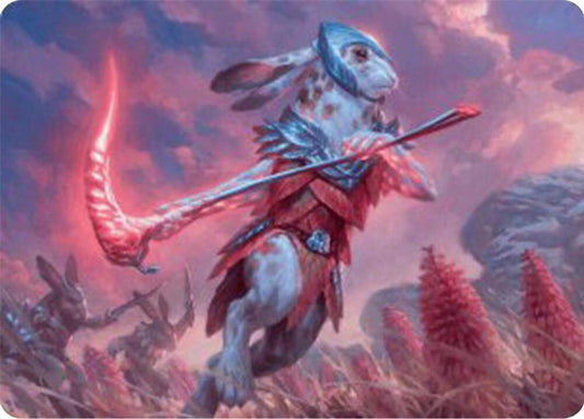 Baylen, the Haymaker Art Card [Art Series: Bloomburrow] 25