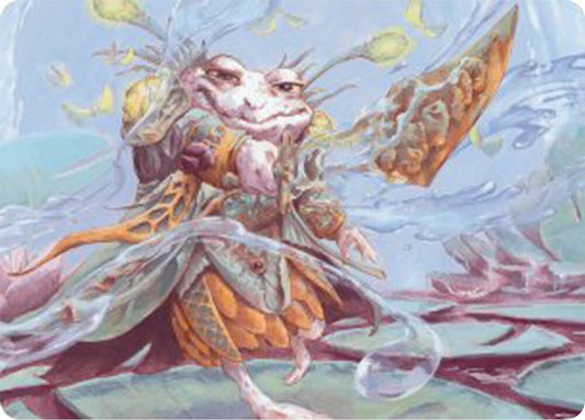 Glarb, Calamity's Augur Art Card [Art Series: Bloomburrow] 40