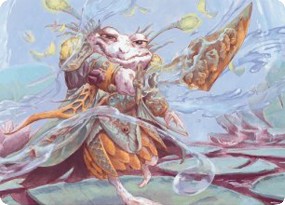Glarb, Calamity's Augur Art Card [Art Series: Bloomburrow] 40