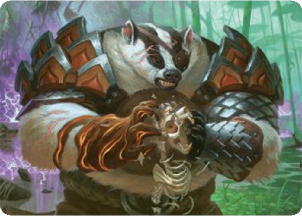 Hugs, Grisly Guardian Art Card [Art Series: Bloomburrow] 27