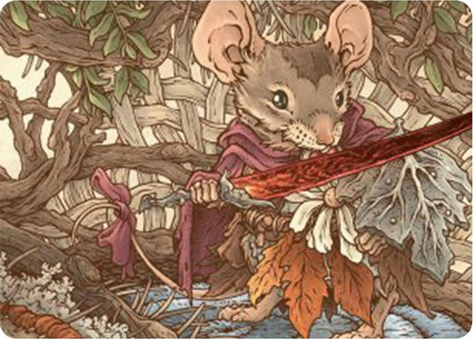 Mabel, Heir to Cragflame Art Card [Art Series: Bloomburrow] 45