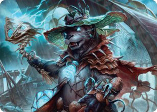 Tempest Angler Art Card [Art Series: Bloomburrow] 30