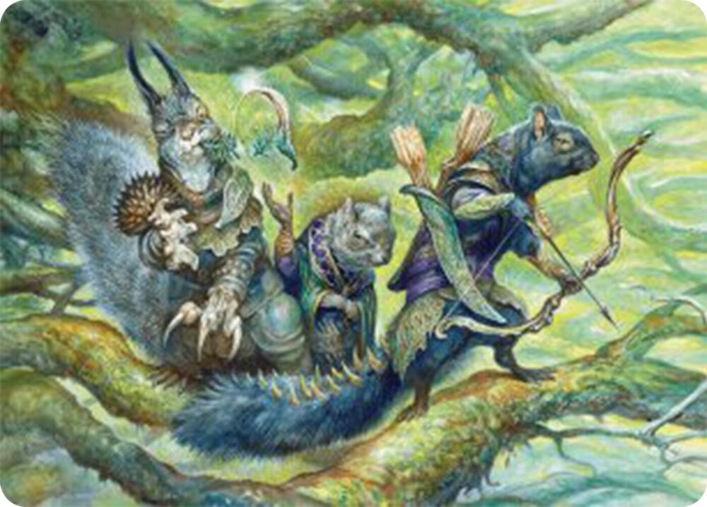 The Odd Acorn Gang Art Card [Art Series: Bloomburrow] 32